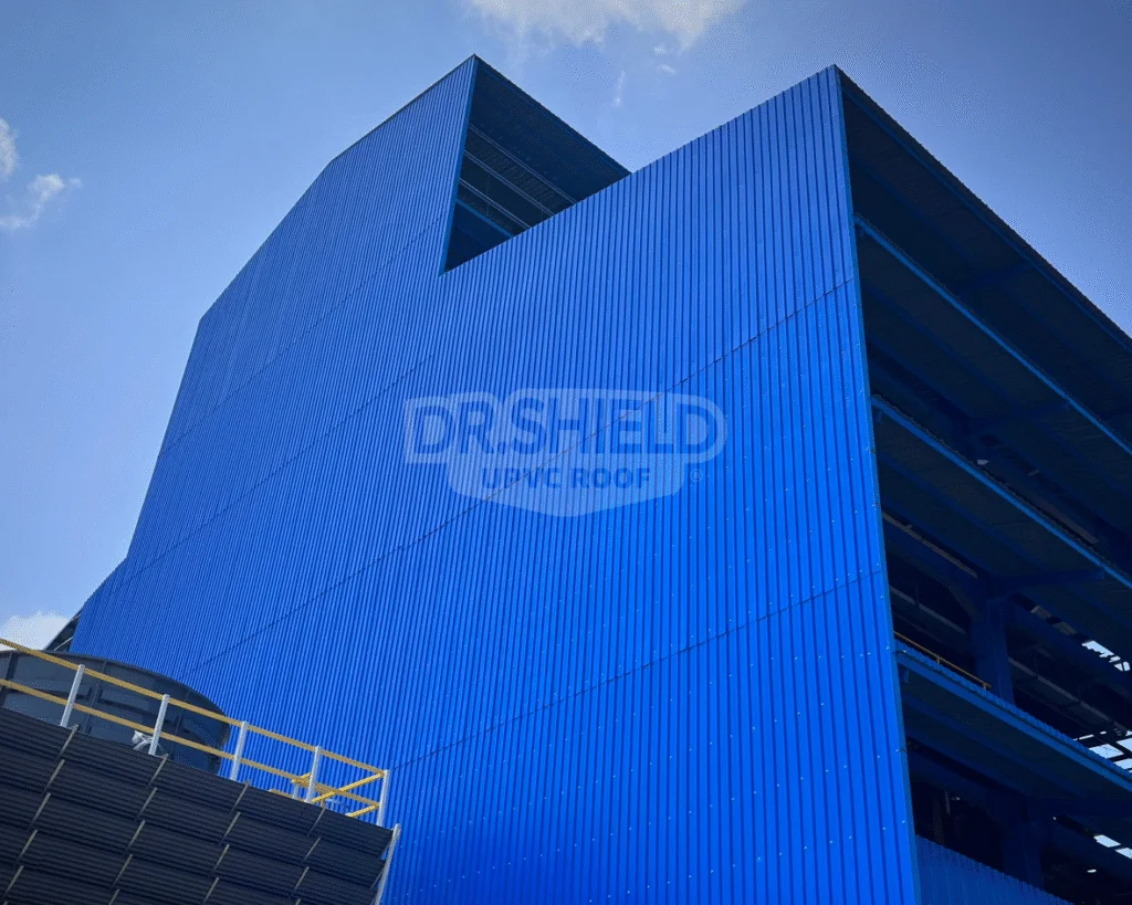 Wall Cladding UPVC untuk Melindungi Dinding Industri dari Korosi