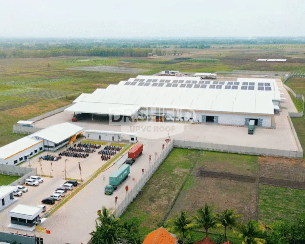 Atap UPVC Dingin: Solusi Meningkatkan Produktivitas Pabrik