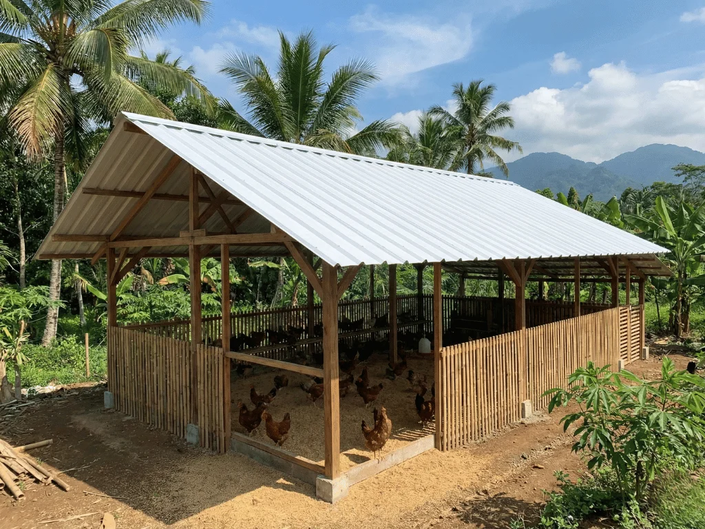 Atap Kandang Ayam UPVC: Solusi Ternak Sehat & Produktif
