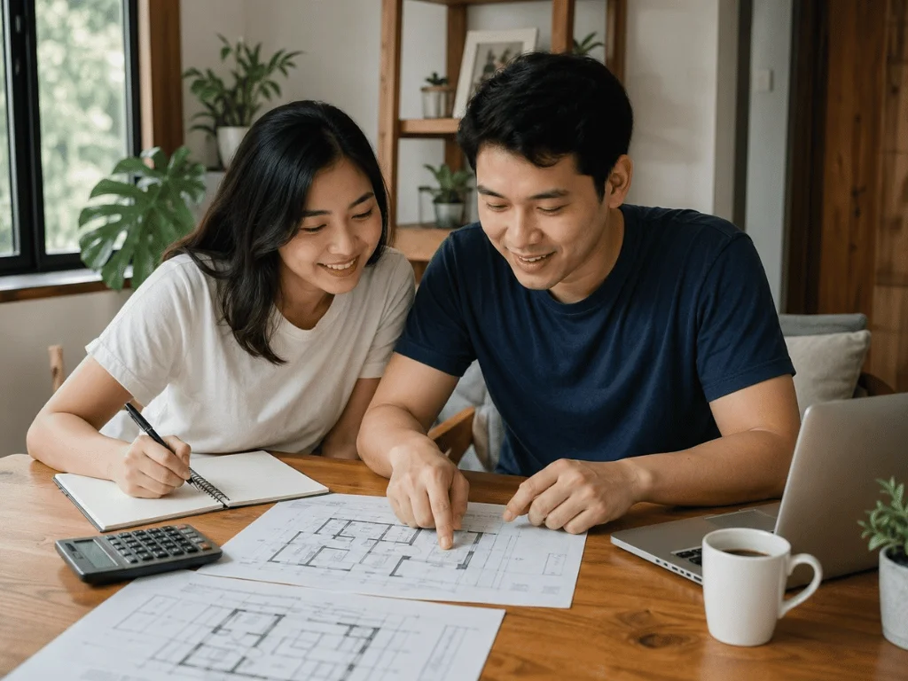Tips Hemat Bangun Rumah untuk Pasangan Muda yang Baru Punya Hunian