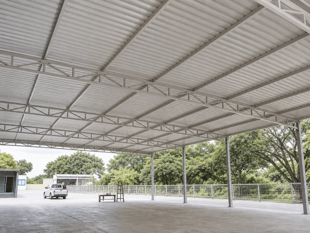 Atap UPVC Ideal untuk Bangunan Sementara?