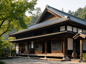 rangka atap gaya jepang