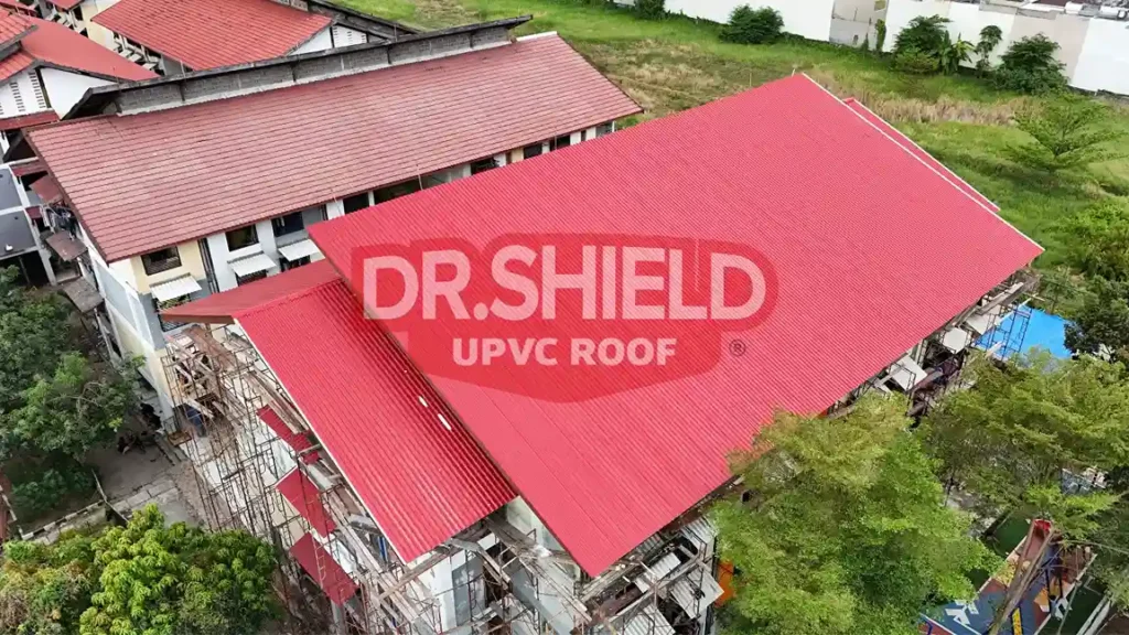 Sudut kemiringan atap UPVC yang direkomendasikan