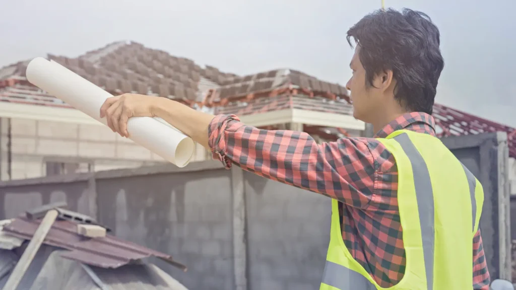 Mandor yang sedang memberi arahan